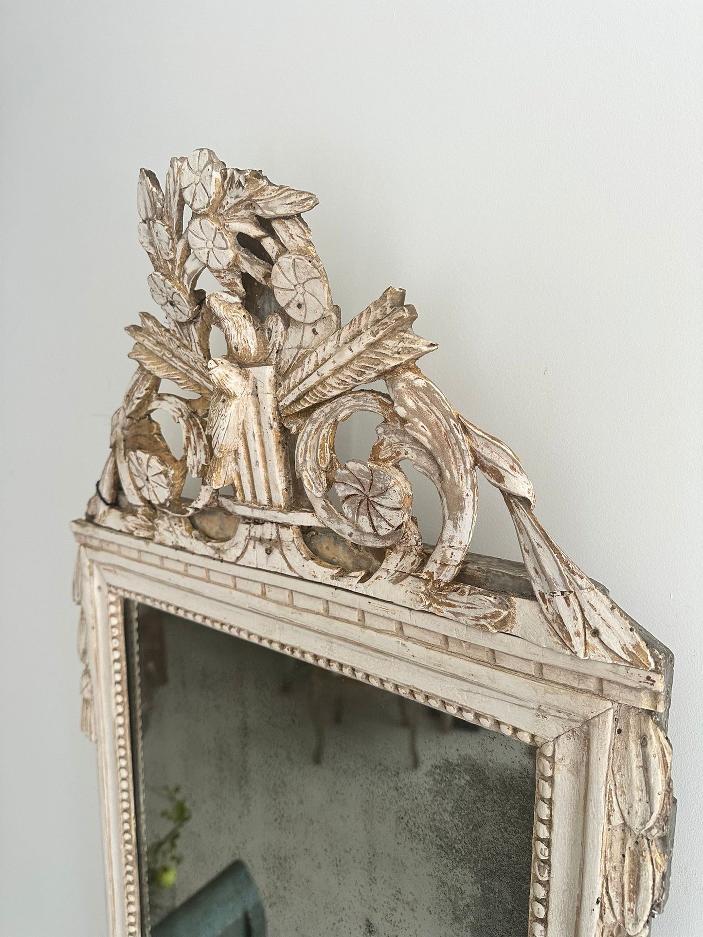 Early 19th Century French marriage mirror.